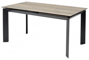 Стол CREMONA 180 KL-61 Под дерево, итальянская керамика / черный каркас, ®DISAUR в Воткинске - votkinsk.ok-mebel.com | фото 5