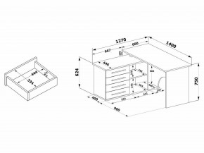 Стол компьютерный КСТ-109Л в Воткинске - votkinsk.ok-mebel.com | фото 4