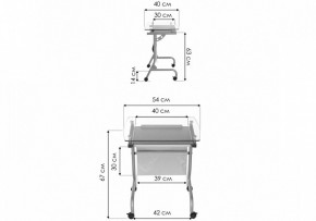 Стол компьютерный Riko в Воткинске - votkinsk.ok-mebel.com | фото 7