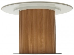 Стол MESA D120 цвет БЕЛЫЙ МРАМОР M326 / Каркас OAK, ®DISAUR в Воткинске - votkinsk.ok-mebel.com | фото 8