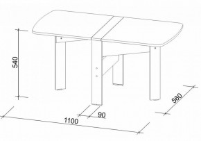 Стол обеденный СтК6 в Воткинске - votkinsk.ok-mebel.com | фото 3