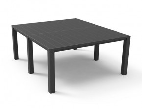 Стол раскладной Джули (Julie Double table 2 configurations) Графит в Воткинске - votkinsk.ok-mebel.com | фото 3