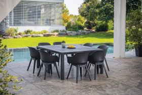 Стол раскладной Джули (Julie Double table 2 configurations) Графит в Воткинске - votkinsk.ok-mebel.com | фото 6