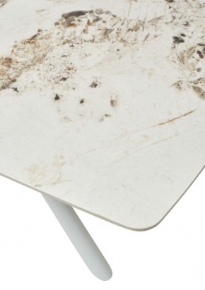 Стол RIVOLI 140 GLOSS LUXURY PANDORA SOLID CERAMIC / WHITE, ®DISAUR в Воткинске - votkinsk.ok-mebel.com | фото 10