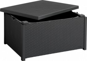 Стол-сундук Арика (Arica storage table) графит в Воткинске - votkinsk.ok-mebel.com | фото 2