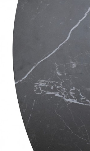 Стол TERNI 120 MATT BLACK MARBLE SOLID CERAMIC Черный мрамор матовый, керамика /Черн.каркас, ®DISAUR в Воткинске - votkinsk.ok-mebel.com | фото 9