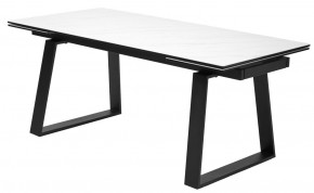 Стол VASTO 180 MARBLES KL-99 Белый мрамор матовый, итальянская керамика/ черный каркас, ®DISAUR в Воткинске - votkinsk.ok-mebel.com | фото 4