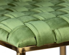 Стул барный DOBRIN EMMA GOLD, зеленый велюр (VF-08) в Воткинске - votkinsk.ok-mebel.com | фото 8