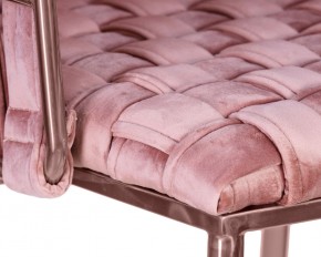 Стул барный DOBRIN EMMA ROSE GOLD, розовый велюр (VF-10) в Воткинске - votkinsk.ok-mebel.com | фото 7