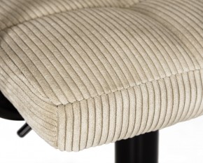 Стул барный DOBRIN KRUGER ARM BLACK, бежевый вельвет (LAR-E2041-04) в Воткинске - votkinsk.ok-mebel.com | фото 7