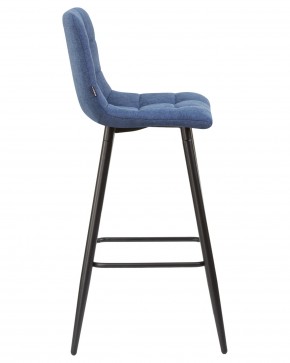 Стул барный DOBRIN NICOLE, черные матовые ножки, синяя ткань (UF860-14B) в Воткинске - votkinsk.ok-mebel.com | фото 3