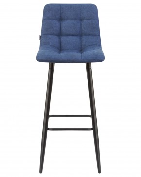 Стул барный DOBRIN NICOLE, черные матовые ножки, синяя ткань (UF860-14B) в Воткинске - votkinsk.ok-mebel.com | фото 6