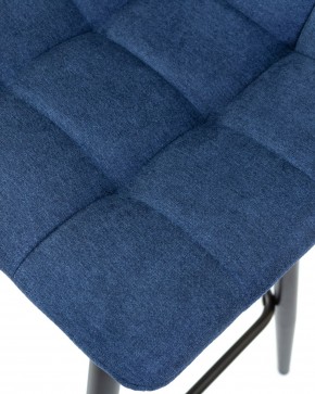 Стул барный DOBRIN NICOLE, черные матовые ножки, синяя ткань (UF860-14B) в Воткинске - votkinsk.ok-mebel.com | фото 8