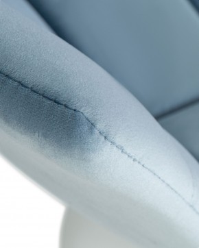 Стул барный DOBRIN TAILOR WHITE, пудрово-голубой велюр (MJ9-74) в Воткинске - votkinsk.ok-mebel.com | фото 10