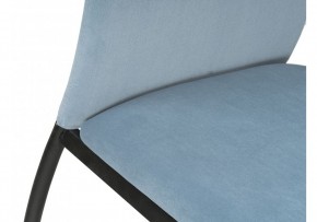 Стул на металлокаркасе Tod light blue / black в Воткинске - votkinsk.ok-mebel.com | фото 27