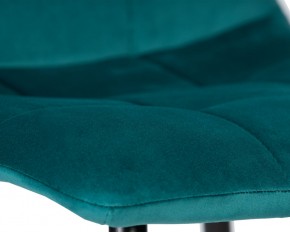 Стул обеденный DOBRIN CHILLY, Морской волны Holland 56, основание черное в Воткинске - votkinsk.ok-mebel.com | фото 7