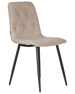 Стул обеденный DOBRIN CHILLY ROMBO, Капучино Simple 05, основание черное в Воткинске - votkinsk.ok-mebel.com | фото 2