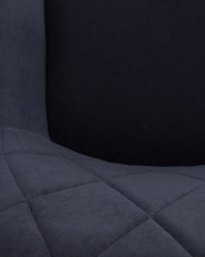 Стул обеденный DOBRIN ROBY, ЭМАЛЬ ЧЕРНЫЙ МУАР велюр Catania Dark Blue в Воткинске - votkinsk.ok-mebel.com | фото 11