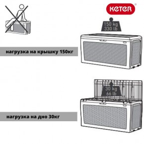 Сундук Samoa Rattan Box 270 L в Воткинске - votkinsk.ok-mebel.com | фото 5