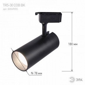 Светильник на штанге Эра  TR5-30 COB BK в Воткинске - votkinsk.ok-mebel.com | фото 5