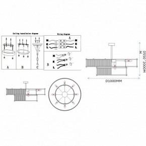 Светильник на штанге Imperiumloft RH Marais Round Chandelier 40,2668 в Воткинске - votkinsk.ok-mebel.com | фото 11