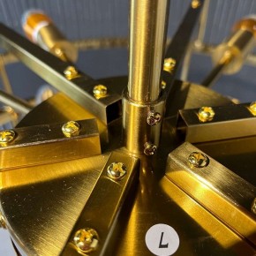 Светильник на штанге Imperiumloft RH Marais Round Chandelier 40,2668 в Воткинске - votkinsk.ok-mebel.com | фото 5