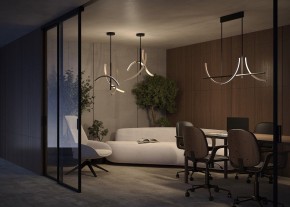 Светильник на штанге Maytoni Wabi MOD428PL-L20BK в Воткинске - votkinsk.ok-mebel.com | фото 5