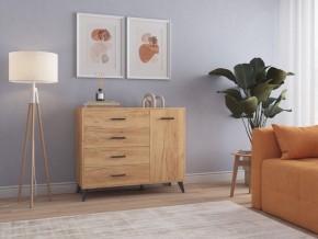 СВЕТЛАНА LOFT Комод-тумба  (дуб золотой) в Воткинске - votkinsk.ok-mebel.com | фото 3