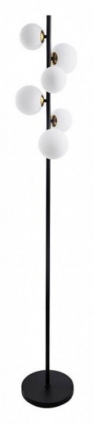 Торшер Arte Lamp Gemini A2243PN-6BK в Воткинске - votkinsk.ok-mebel.com | фото