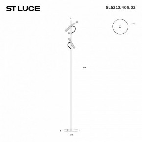 Торшер ST-Luce LILT SL6210.405.02 в Воткинске - votkinsk.ok-mebel.com | фото 2