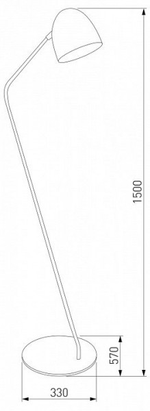 Торшер TK Lighting Soho 5037 Soho Black в Воткинске - votkinsk.ok-mebel.com | фото 2