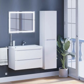 Тумба под раковину Uperwood Tanos 80 см, подвесная, белая матовая в Воткинске - votkinsk.ok-mebel.com | фото 11