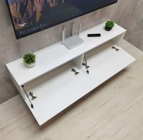 Тумба подвесная под ТВ LINES MTV1-MA 750 Белый глянец (Белый-M 10.1.1) в Воткинске - votkinsk.ok-mebel.com | фото 11