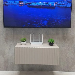 Тумба подвесная под ТВ LINES MTV1-MA 750 Бежевый (Леда-М 10.1.5) в Воткинске - votkinsk.ok-mebel.com | фото 5