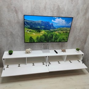 Тумба подвесная под ТВ LINES MTV4-MA 1150 Белый матовый (Белый-M 10.1.2) в Воткинске - votkinsk.ok-mebel.com | фото 11