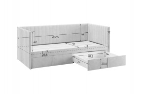 ТВИКС Кровать (софа) с ящиками 900 в Воткинске - votkinsk.ok-mebel.com | фото 3