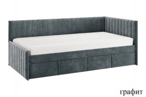 ТВИКС Кровать (тахта) с ящиками 900 (графит) в Воткинске - votkinsk.ok-mebel.com | фото