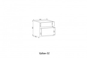 УРБАН- 32 Тумба в Воткинске - votkinsk.ok-mebel.com | фото 2