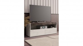 ВЕГАС Тумба ТВ (Дуб Крафт/Ателье темный​​​​​​​) в Воткинске - votkinsk.ok-mebel.com | фото