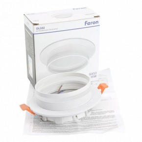 Встраиваемый светильник Feron DL502 51089 в Воткинске - votkinsk.ok-mebel.com | фото 9