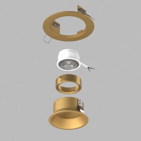 Встраиваемый светильник Lightstar Domino D61303GMOD в Воткинске - votkinsk.ok-mebel.com | фото 3