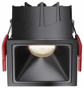 Встраиваемый светильник Maytoni Alfa LED DL043-01-10W4K-SQ-B-1 в Воткинске - votkinsk.ok-mebel.com | фото