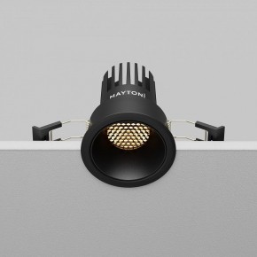 Встраиваемый светильник Maytoni Dip DL115-10W-2.7K-B в Воткинске - votkinsk.ok-mebel.com | фото 7