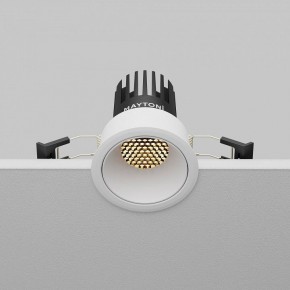 Встраиваемый светильник Maytoni Dip DL115-10W-2.7K-W в Воткинске - votkinsk.ok-mebel.com | фото 7
