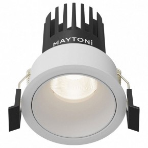 Встраиваемый светильник Maytoni Dip DL115-10W-4K-W в Воткинске - votkinsk.ok-mebel.com | фото