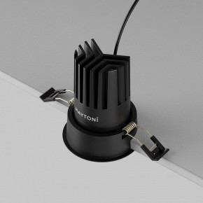 Встраиваемый светильник Maytoni Dip DL117-15W-2.7K-B в Воткинске - votkinsk.ok-mebel.com | фото 11