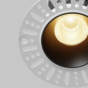 Встраиваемый светильник Maytoni Dip DL119-10W-2.7K-TRS-B в Воткинске - votkinsk.ok-mebel.com | фото 11
