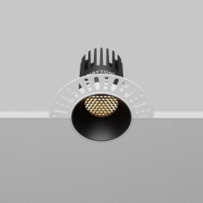 Встраиваемый светильник Maytoni Dip DL119-10W-2.7K-TRS-B в Воткинске - votkinsk.ok-mebel.com | фото 7