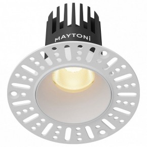Встраиваемый светильник Maytoni Dip DL119-10W-2.7K-TRS-W в Воткинске - votkinsk.ok-mebel.com | фото