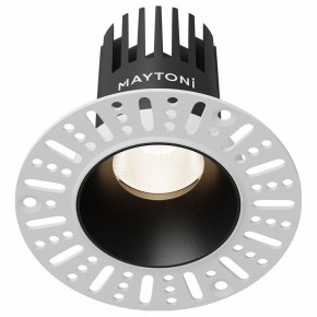 Встраиваемый светильник Maytoni Dip DL119-10W-4K-TRS-B в Воткинске - votkinsk.ok-mebel.com | фото